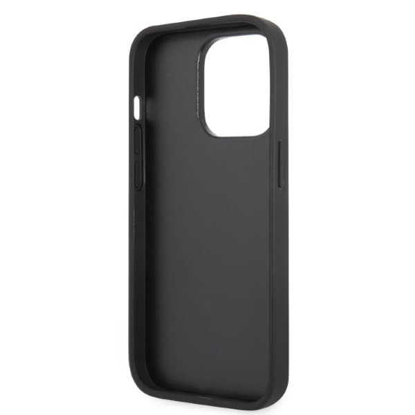 Karl Lagerfeld Glitter Choupette Patch-skal till iPhone 14 Pro Max, Silver