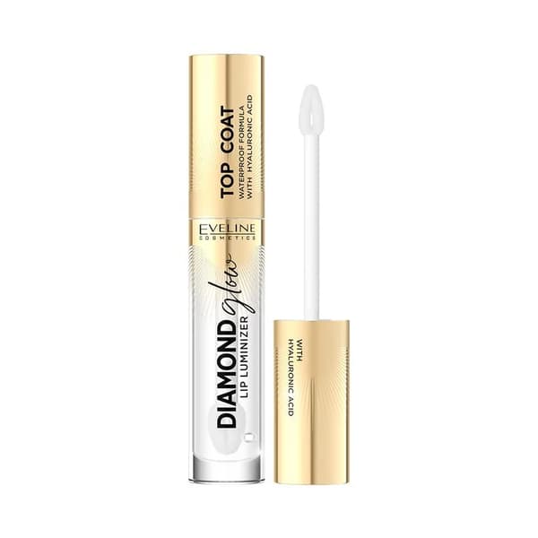 Eveline Diamond Glow Lipgloss - 01 TOP COAT (transparent) 4,5 ml