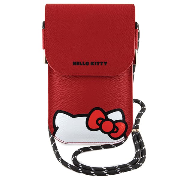Hello Kitty Piilottava Kitty -narulaukku, Punainen