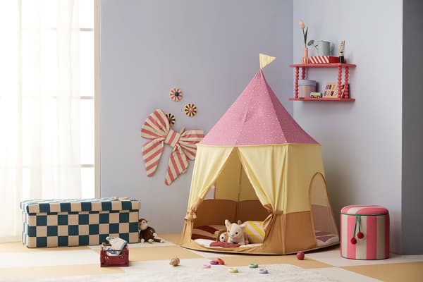 Kid's Concept - Cirkuslekstält, Rosa