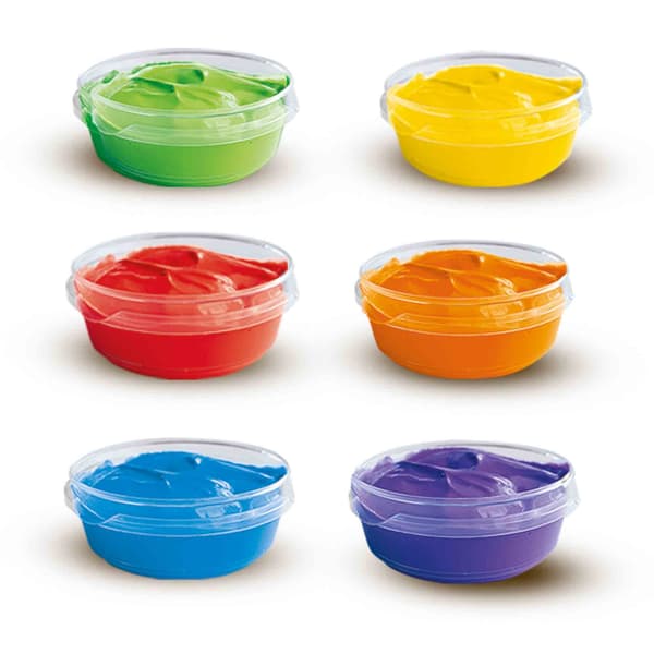 FINGERMALERI 6 FARVER 6x45 ml Ses Creative 00398 2+