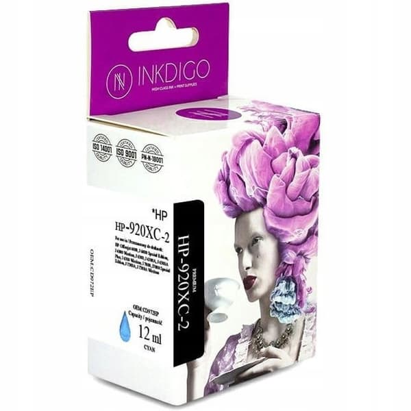 Inkdigo 920XL-blæk kompatibel med HP OfficeJet 6000 6500APlus 7500A 6500 TÜV-certificeret