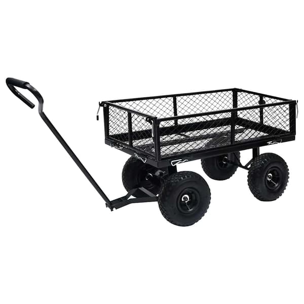 vidaXL havevogn sort 250 kg