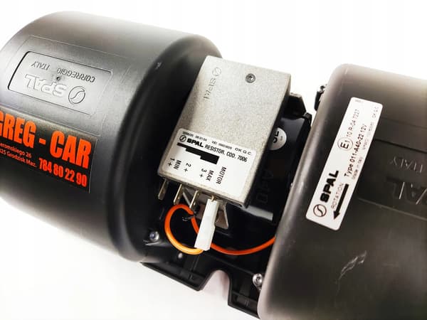 Blæser/ventilator spalte 011-A40-22 12V