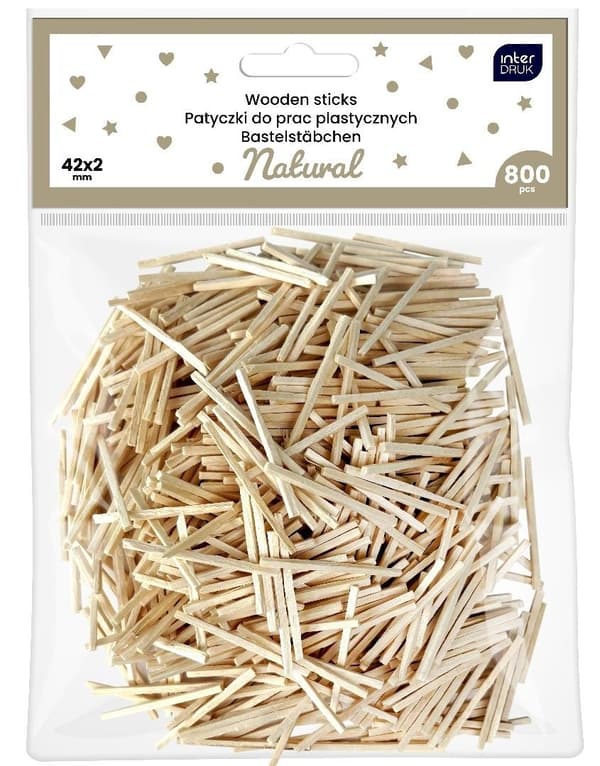 Hobbypinde 42x2mm 800 stk