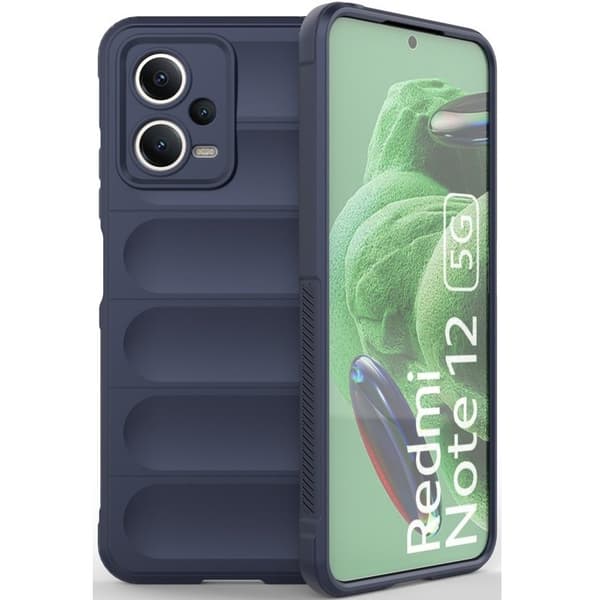 Fodral för Xiaomi Redmi Note 12 5G / POCO X5 5G, Stötsäkert spel, marinblå