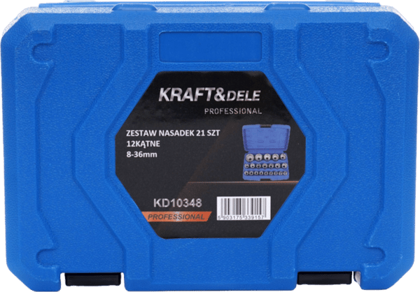 Sæt med 12-kants toppe, 21 dele, KD10348