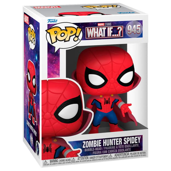 Funko POP Hvad hvis? 945 Zombie Spiderman samlerfigur
