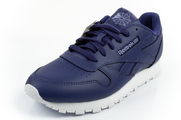 Reebok Wmns Classic Leather Lilla/Hvid [EF3035] størrelse 42.5