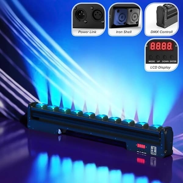 Strobe LED-spotlight 250W rörlig huvudfestbelysning