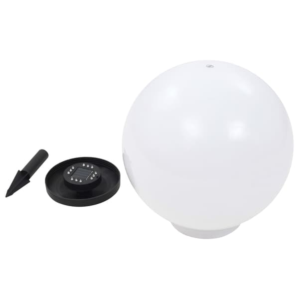 vidaXL udendørs solcellelampe, LED, 40 cm, RGB