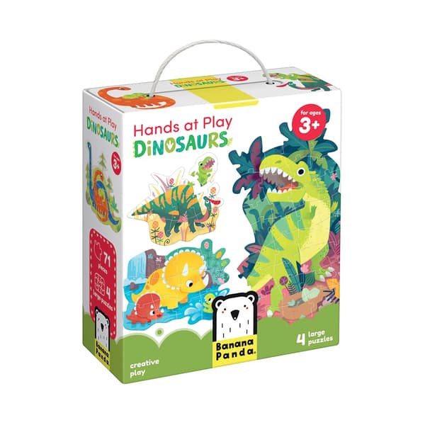 Hænder i spil. Dinosaurer