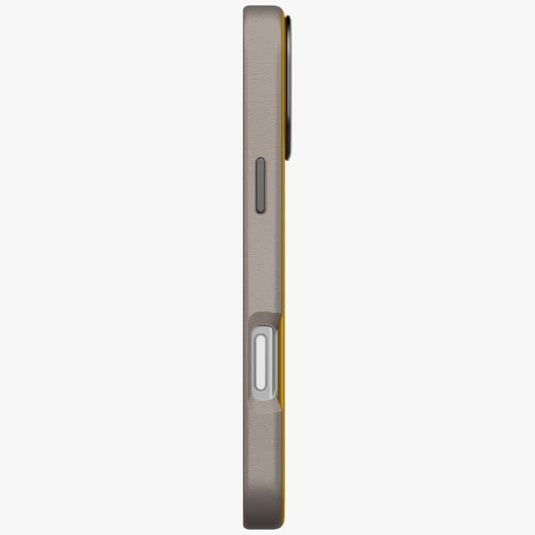UNIQ Lyden DS-cover til iPhone 17 Pro Max Magclick-opladning Gul/Grå