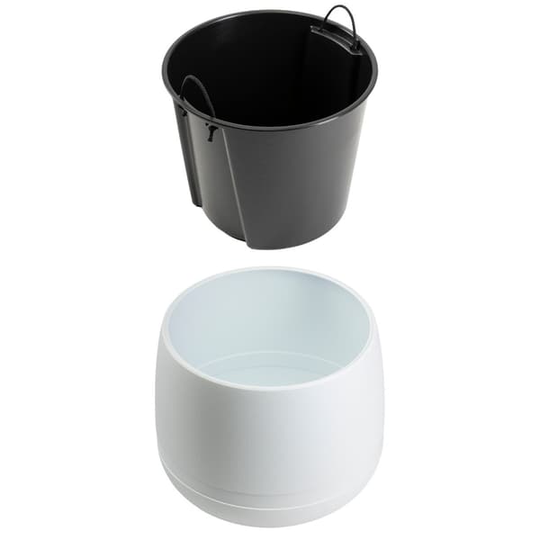 LUNA VASE urtepotte hvid 48 cm