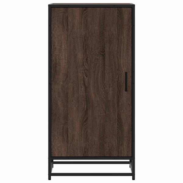 vidaXL skoskab brunt egetræ 48x38x97,5 cm