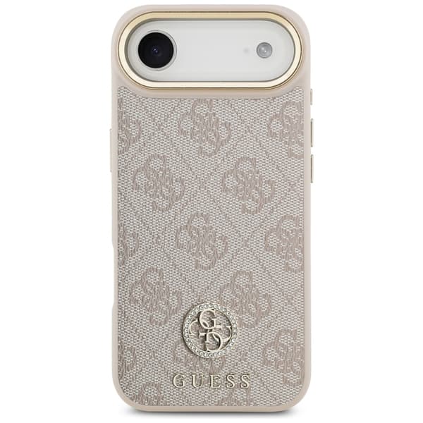 Guess 4G Strass Logo MagSafe-etui til iPhone Air, lyserødt