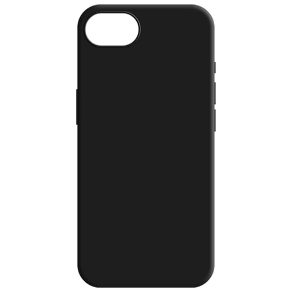 3MK silikonikuori iPhone 16e:lle, musta