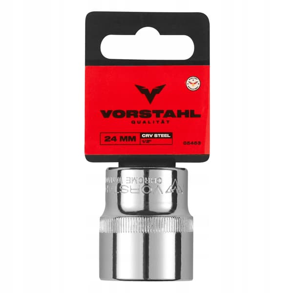 HEX SOCKET Lyhyt hylsyavain 1/2” CrV > 11mm < Vorstahl