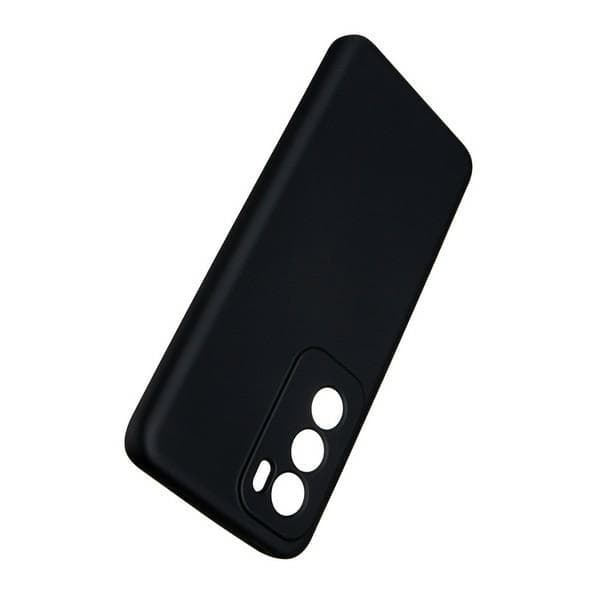 Beline Silikone Etui til Oppo Reno 12 5G Sort