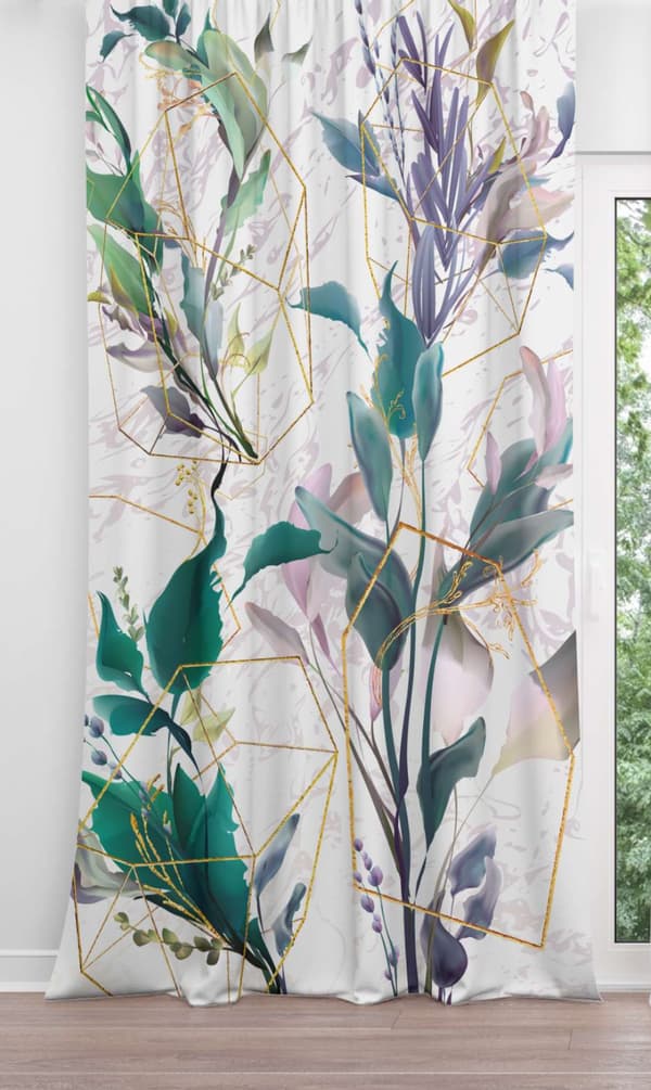 Gardin på tape print 109