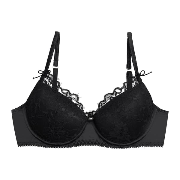 Blithely Esotiq Push-Up-BH | Svart 80D