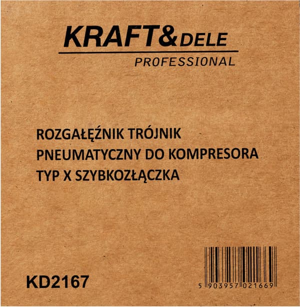 Pneumatisk hurtigkobling "X" KD2167