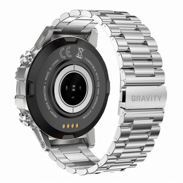 Herr Smartwatch GRAVITY GT9-3 - Samtalsfunktion, Blodtrycksmätare (sg021c)