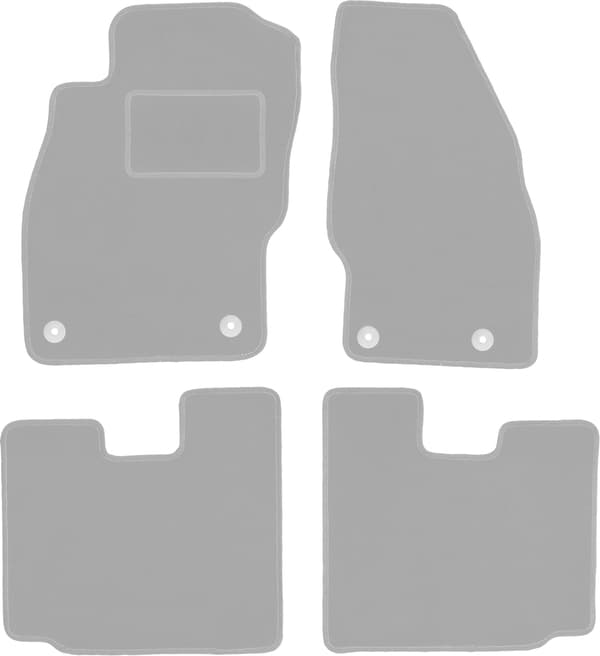 Harmaat auton matot: Opel Adam hatchback (2012-)