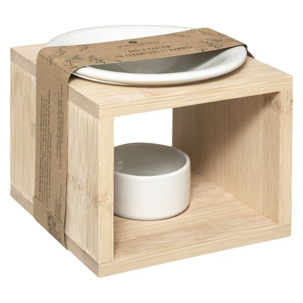 Bambu vedoljebrännare