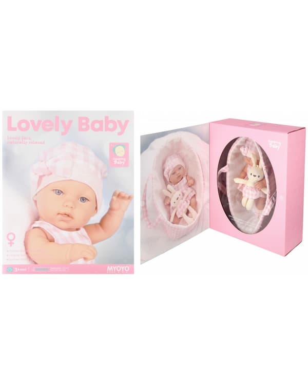 Babydocka med tillbehör 33 cm. Mega Creative