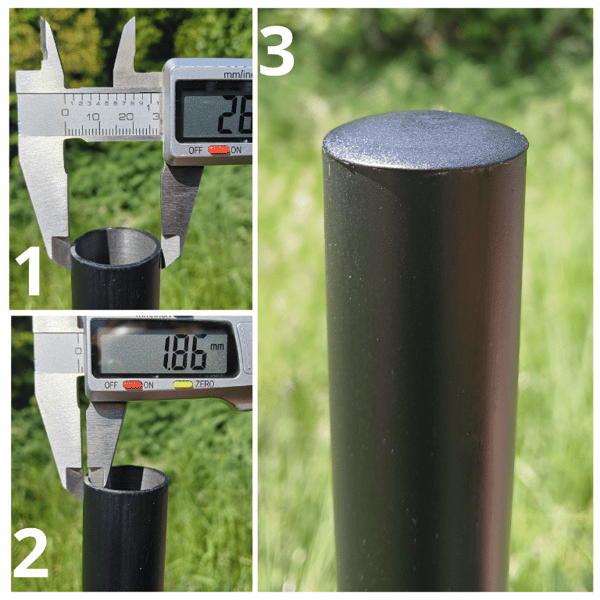 Profiländkåpa, linsformad plugg, Fi32, 20 ST