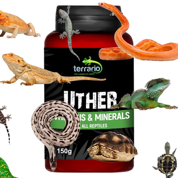 Terrario UTHER til krybdyr 150g - vitaminer til krybdyr og padder