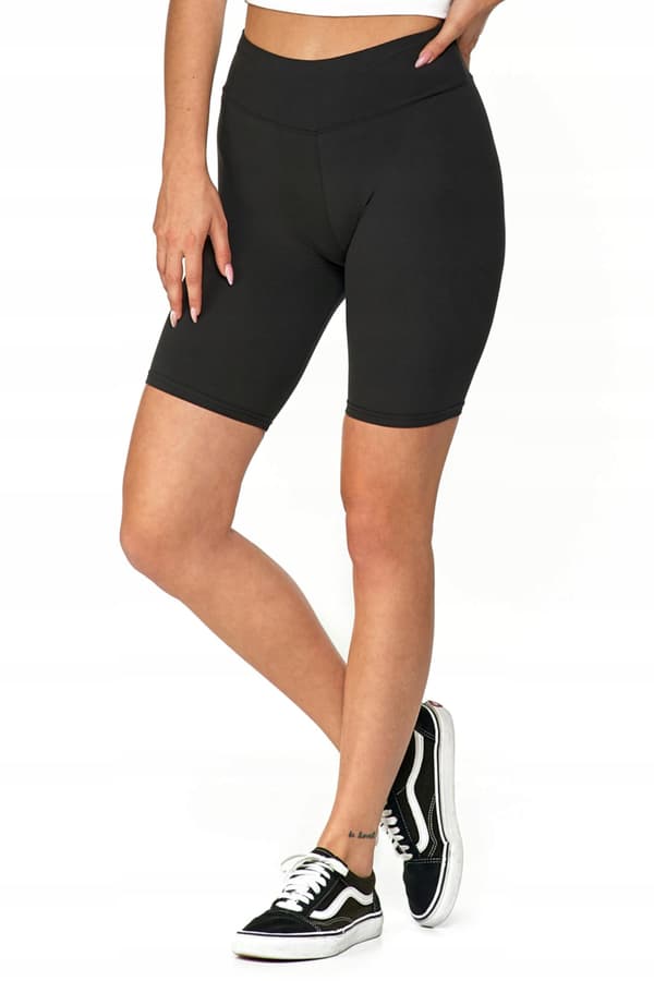 MORAJ 3XL sorte højtaljede cykelshorts