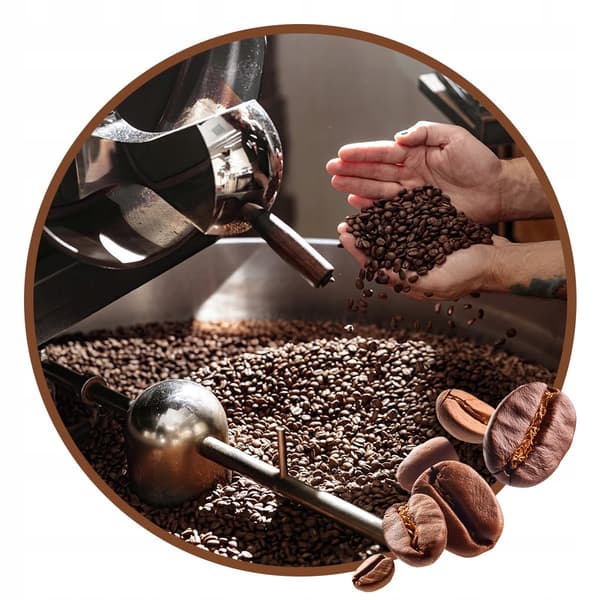 Kaffebønner 1kg NØDDESMAG 100% ARABICA Friskristet + GRATIS