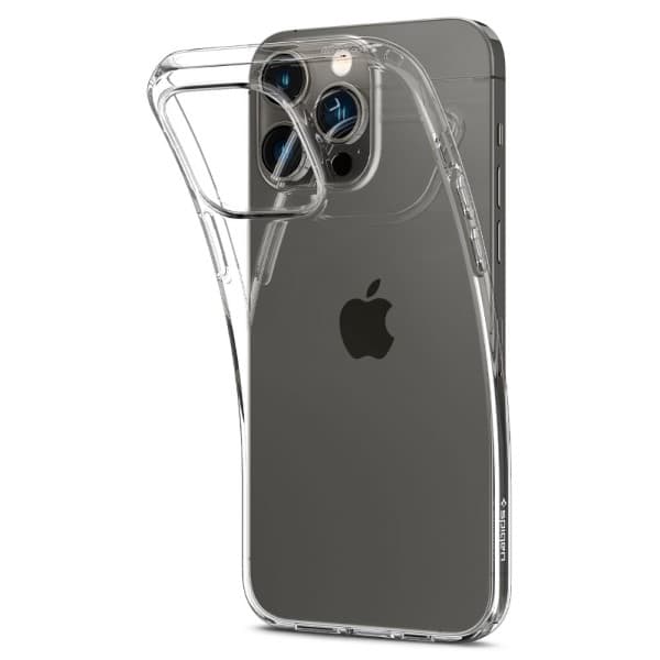 Spigen Liquid Crystal Clear cover til iPhone 14 Pro, gennemsigtig