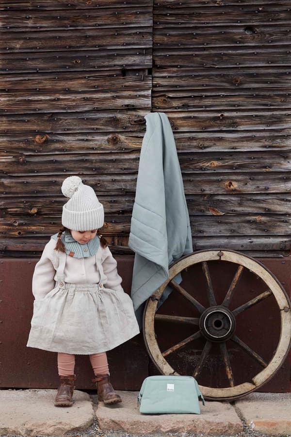 Elodie Details - Barnhalsduk - Pebble Green