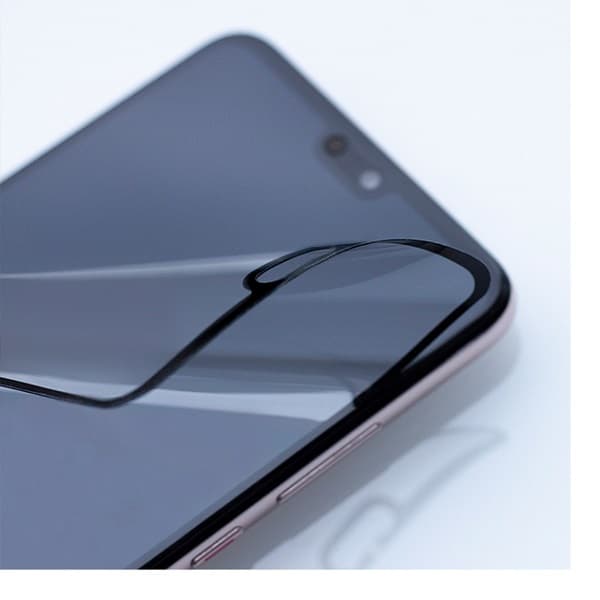 3MK FlexibleGlass Max Hybridglas för iPhone 7/8 Plus, vit