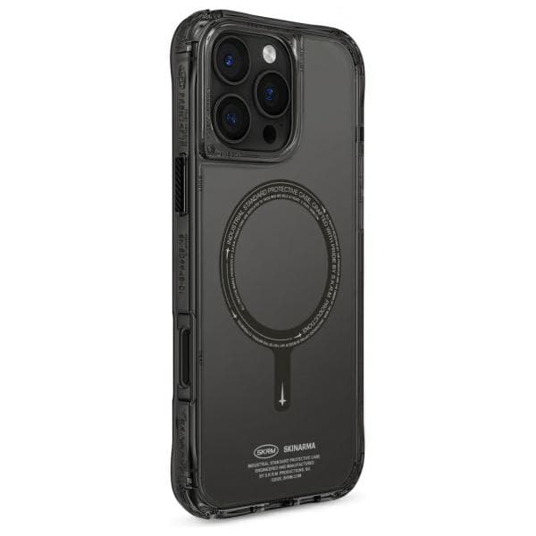 Skinarma Saido cover til MagSafe til iPhone 16 Pro Max, sort