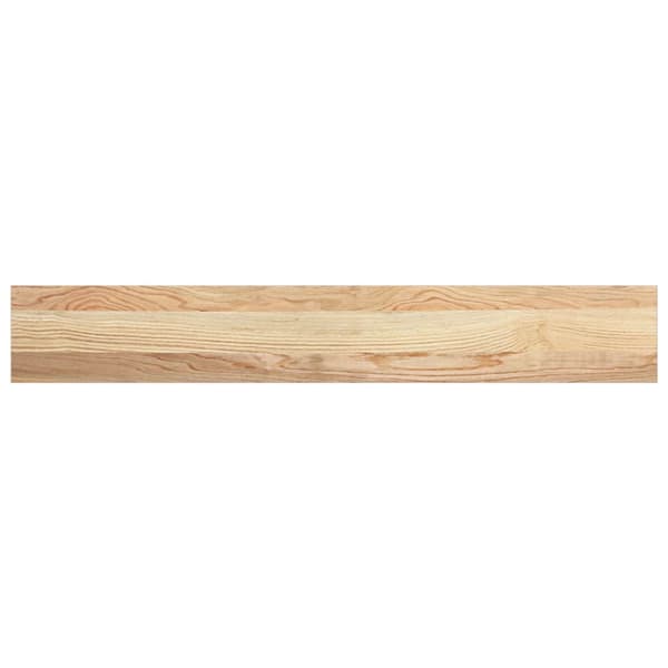 vidaXL vindueskarme 2 stk., ubehandlede, 100x15x2 cm, massivt egetræ