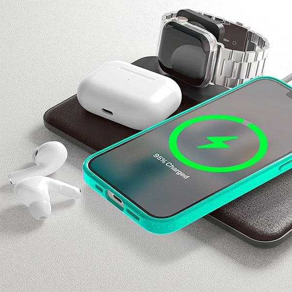 Mercury Jelly-cover til iPhone 14 Pro, Mintgrøn