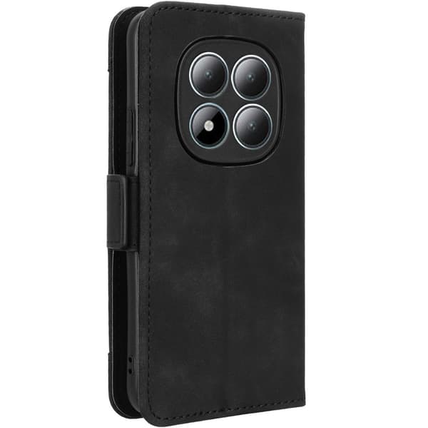Flip-etui til Xiaomi Redmi Note 15 Pro 5G, kortholder, sort