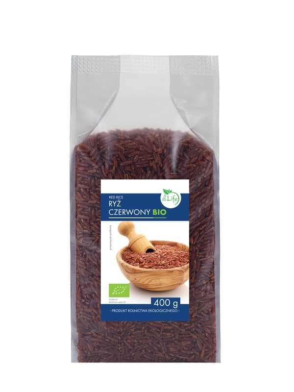 Luomu punainen riisi 400g