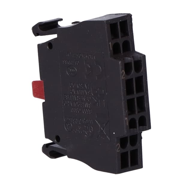 Kontaktelement M22-CK02 0Z 2R montering på M22-A-adaptern