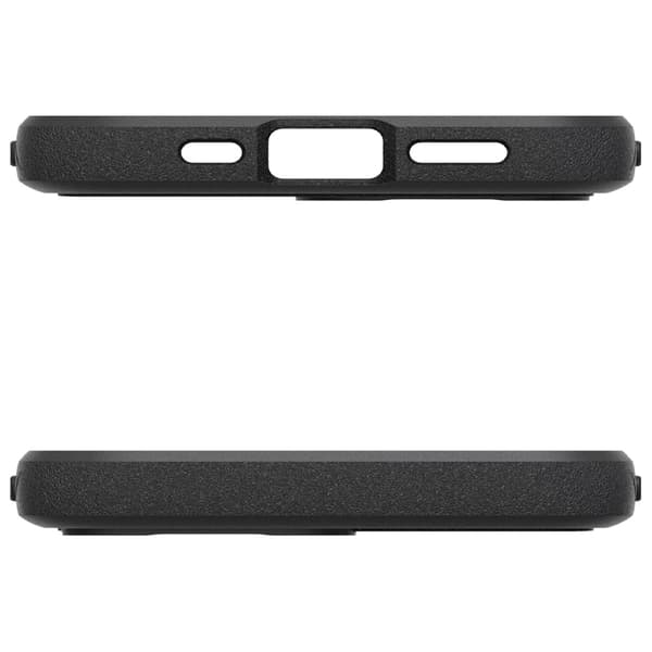 Spigen Rugged Armor Mag -kotelo MagSafelle iPhone 16e:lle, musta