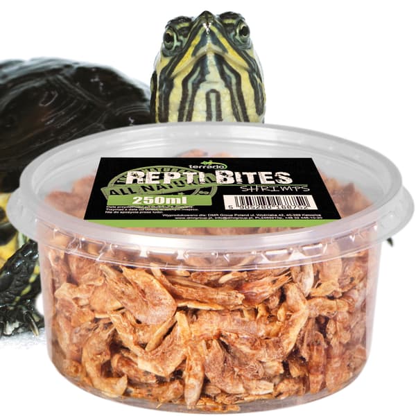 Terrario Repti Bites Rejer 250ml - tørrede rejer