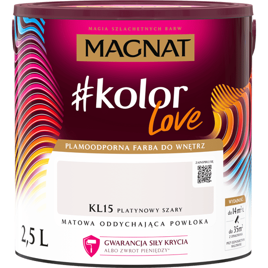 Magnat #kolorLove KL15 platingrå 2,5L