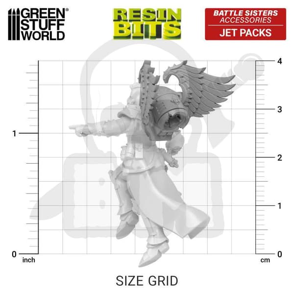 GSTU527031 3D-tulostetut DD BattleSisters -jet reput