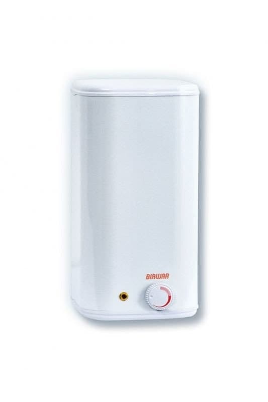 OW-5B elektrisk varmvattenberedare, över diskho, trycklös, utan batterier
