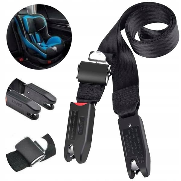 universalbilssäkerhetsbälte för isofix-fäste