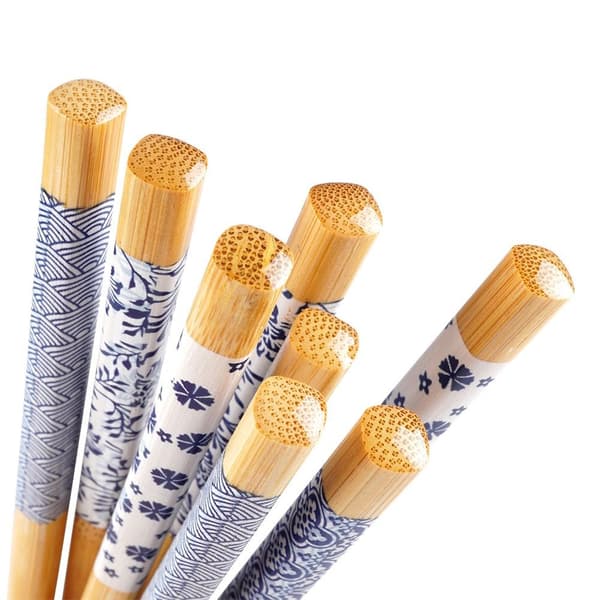 Bambus sushi pinde 24 cm 8 stk.